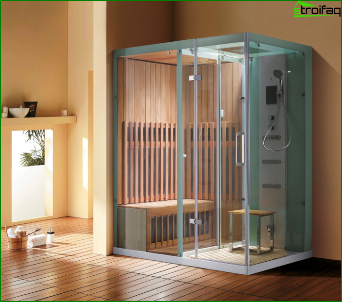 Built-in sauna - 5