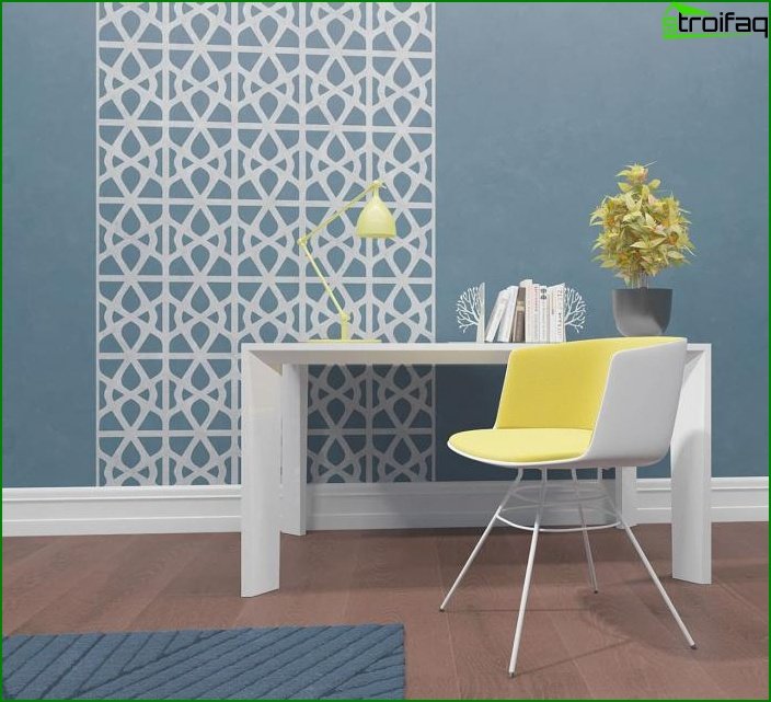 Wallpaper with geometric patterns 3