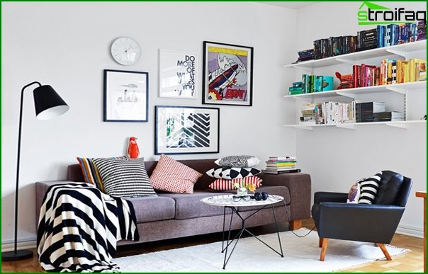 Obývací pokoj v moderním stylu (nábytek) - 5