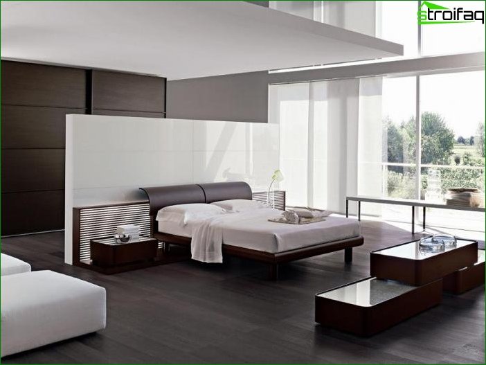 Soveværelse i minimalistisk stil 4