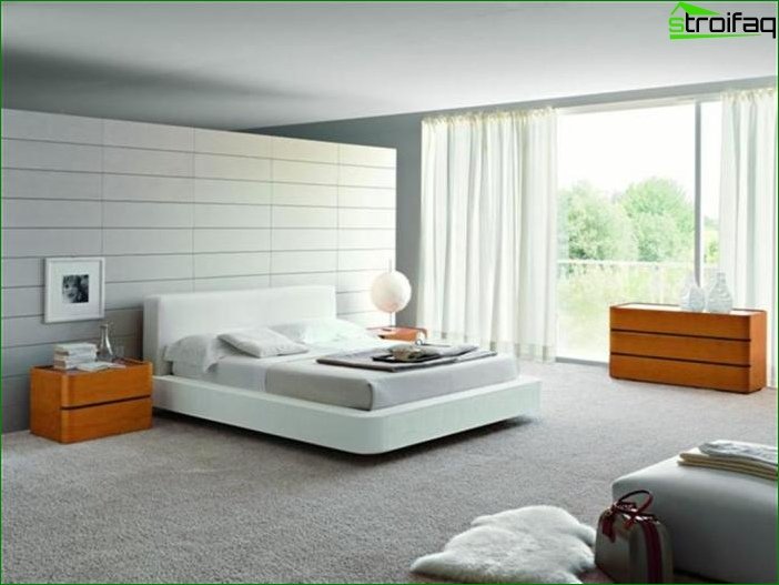 Soveværelse i minimalistisk stil 5