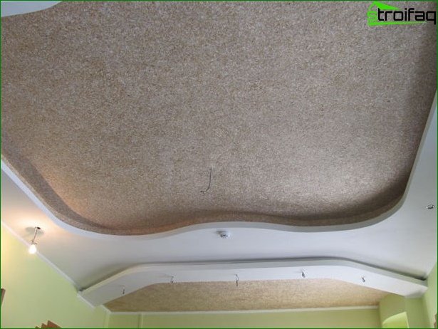 Photo of liquid wallpaper in the interior 6