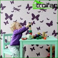 Liquid wallpaper in the nursery 4