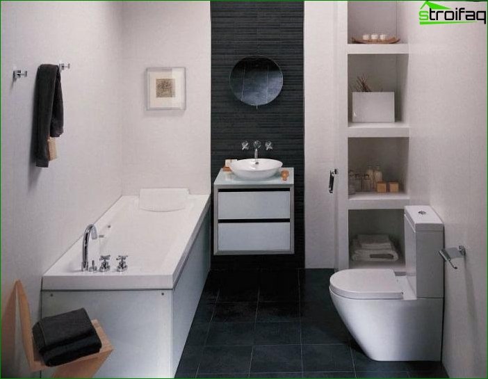 Moderni tyyli kylpyhuone