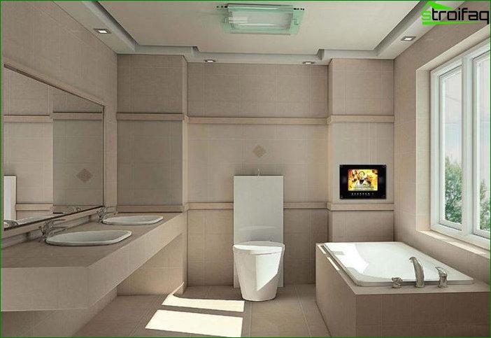 Kylpyhuoneen suunnittelu - valokuva 4