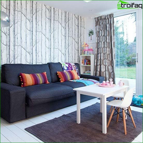 Moderní tapety do obývacího pokoje