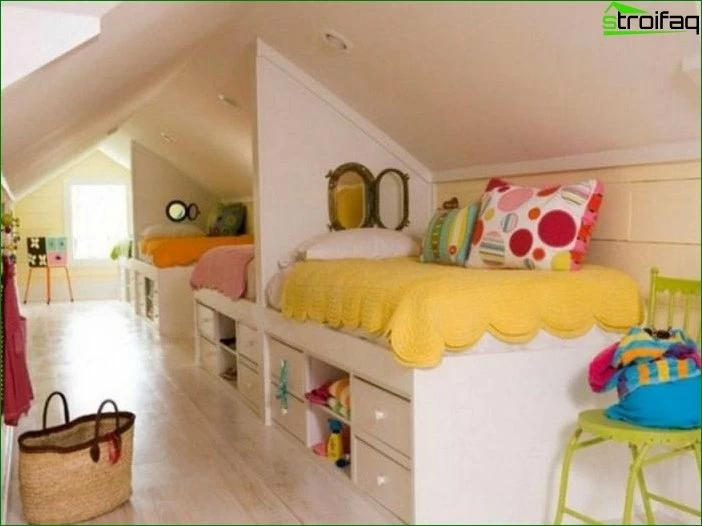 How to make beds in the nursery