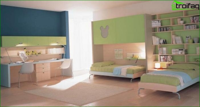 Suunnittele huone homo lapsille