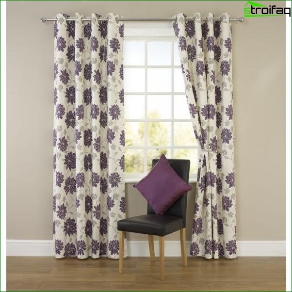 Types of curtains for the bedroom