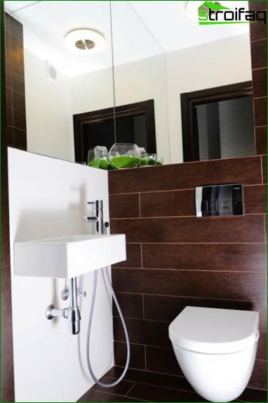 Toilet and bathroom design