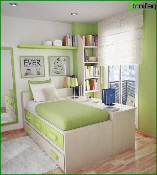 Зелена спалня