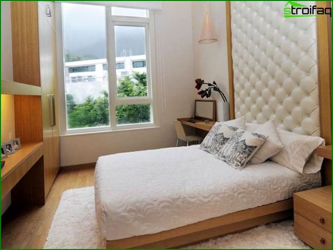 Photo of a bedroom in a panel multi-storey building