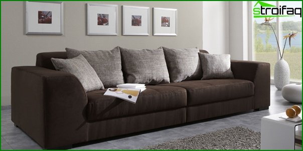 Upholstered furniture (classic sofa) - 1