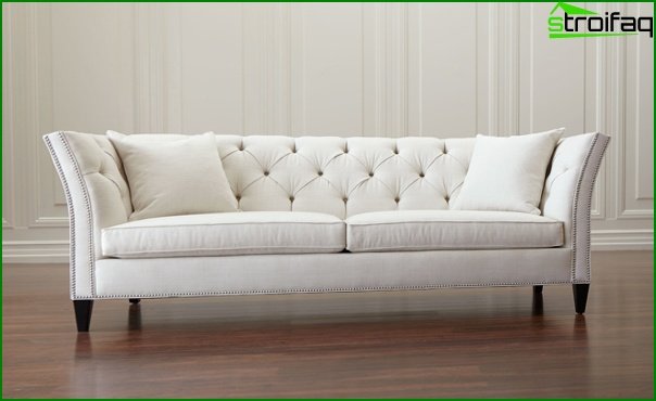 Upholstered furniture (classic sofa) - 3