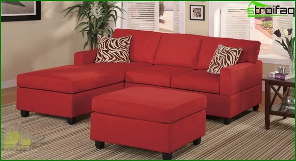 Upholstered furniture (corner sofa) - 1