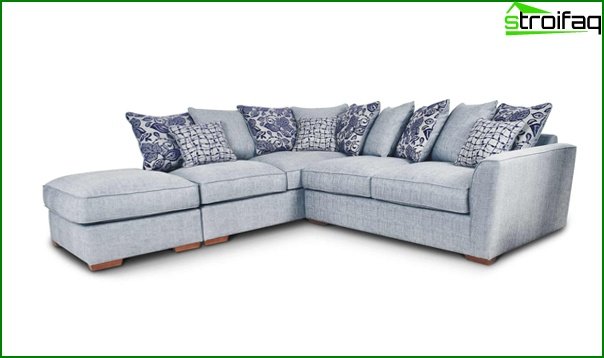 Upholstered furniture (corner sofa) - 3