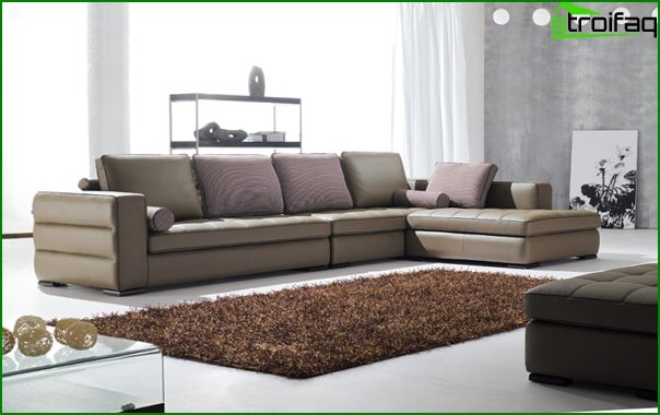 Upholstered furniture (corner sofa) - 4