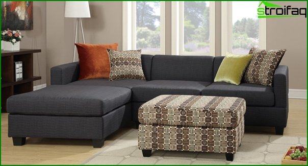 Upholstered furniture (corner sofa) - 5