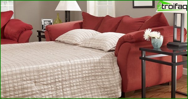 Upholstered furniture (sofa bed) - 2