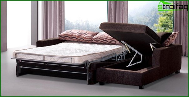 Upholstered furniture (sofa bed) - 3