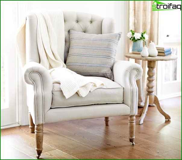 Upholstered furniture (classic chair) - 2