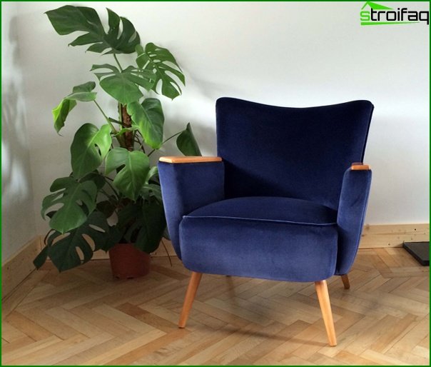 Upholstered furniture (classic armchair) - 5