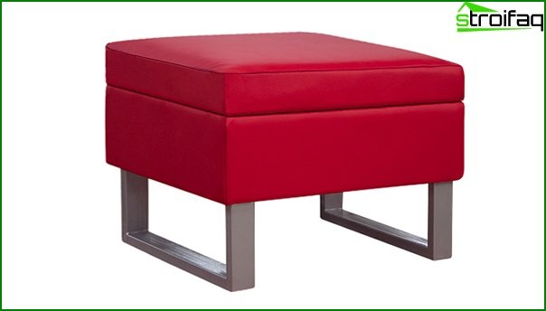 Upholstered furniture (ottoman) - 2