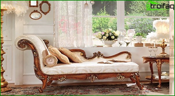 Upholstered furniture (ottoman) - 1