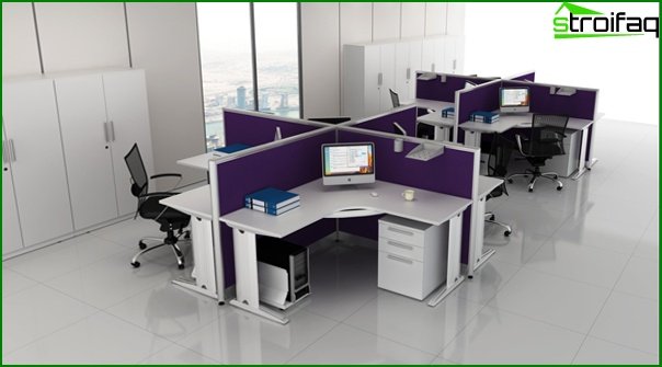 Office furniture (for staff) - 1