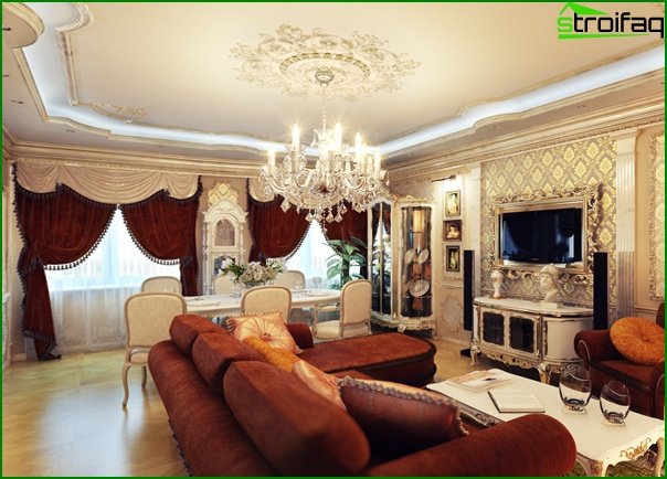 Living room furniture (classic style) - 2