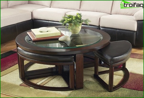 Living room furniture (coffee table) - 1