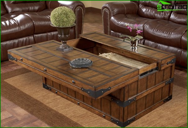 Living room furniture (coffee table) - 4