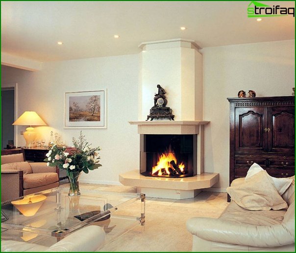 Furniture for a drawing room (fireplace) - 2