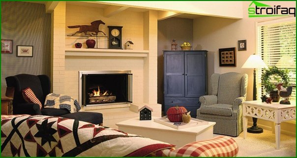 Furniture for a drawing room (fireplace) - 5