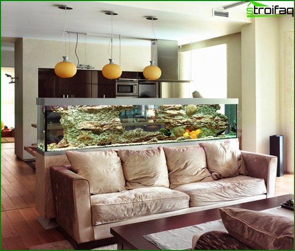 Furniture for a drawing room (aquarium) - 4