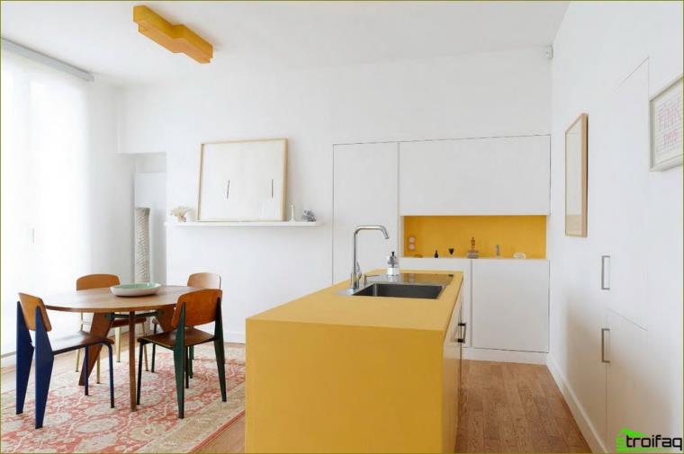 kuchyně kombinovaná s obývacím pokojem